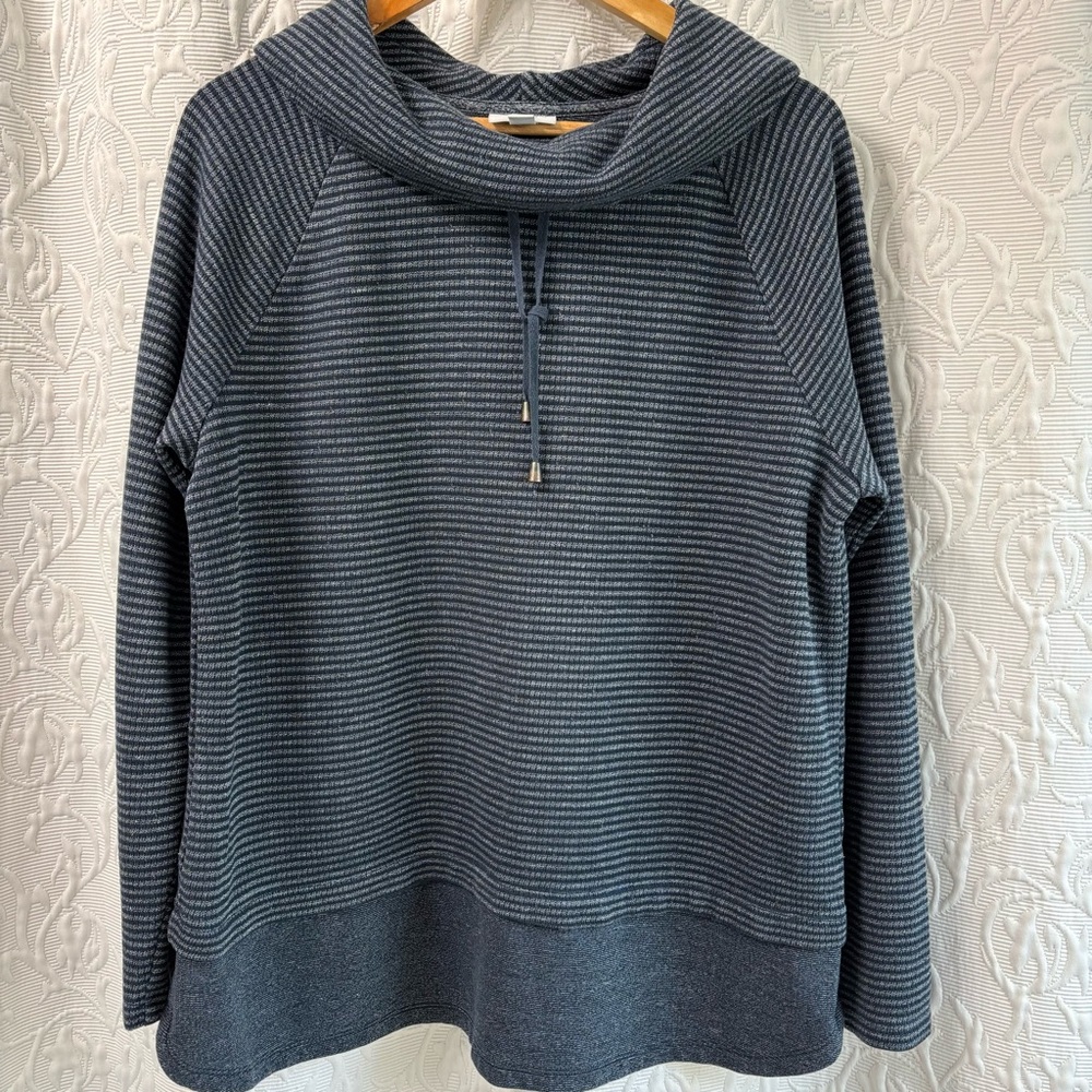J Jill striped top size Medium Petite